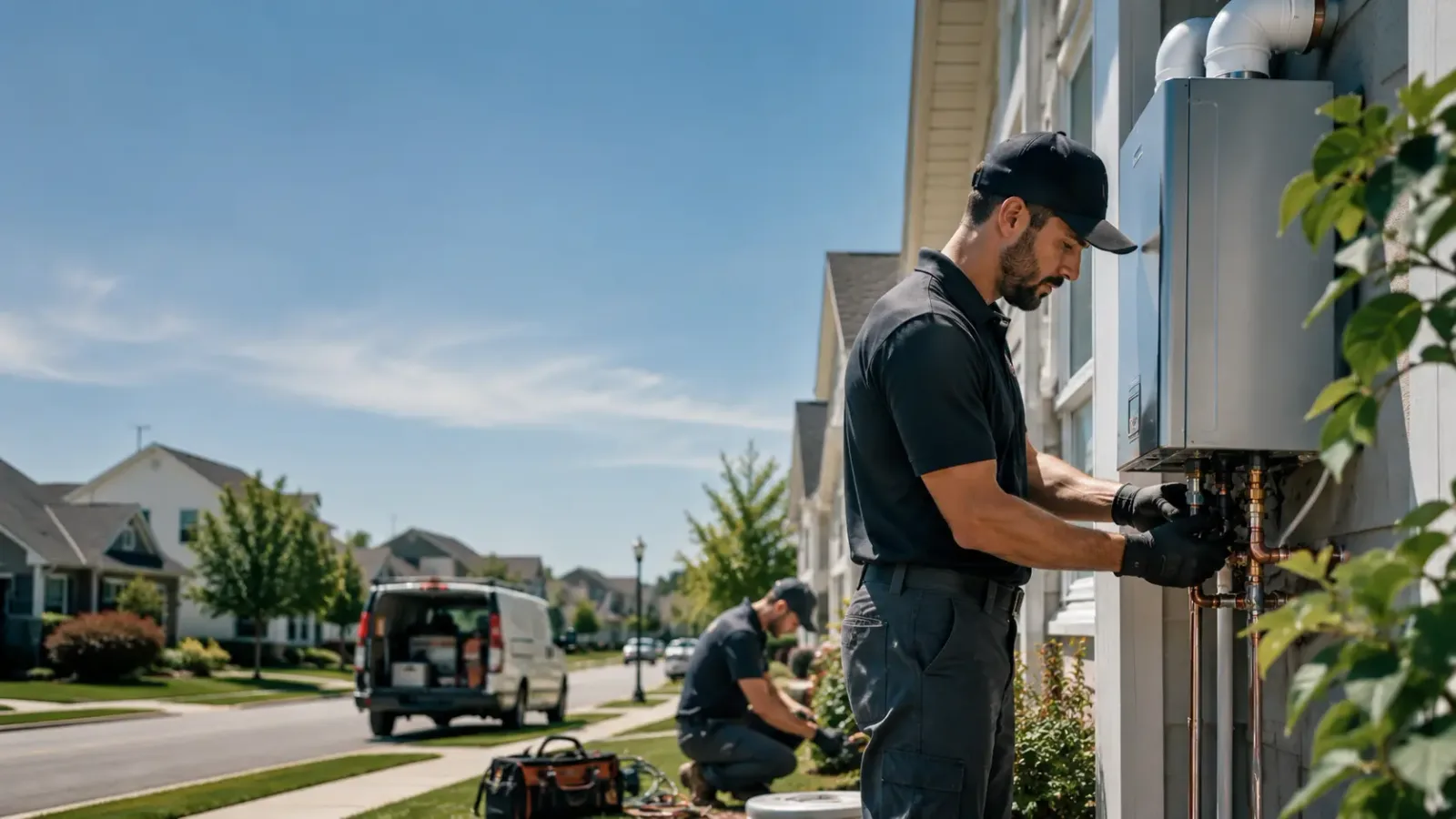 Tankless Water Heater Installation in Lisbon, OH